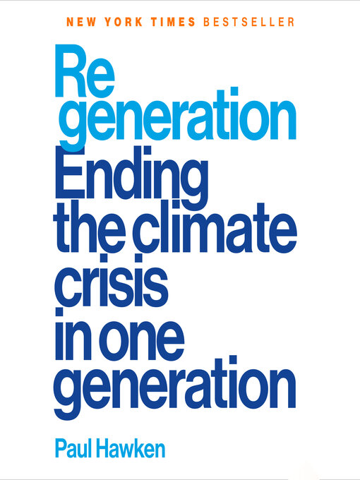 Title details for Regeneration by Paul Hawken - Available